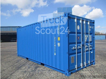 20`DV Seecontainer NEU RAL5010 Lagercontainer - Conteneur maritime: photos 5