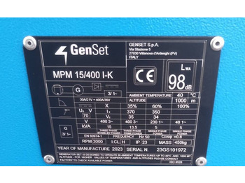 Genset MPM 15/400 I-K - Welding Genset - DPX-35500  - Groupe électrogène: photos 4