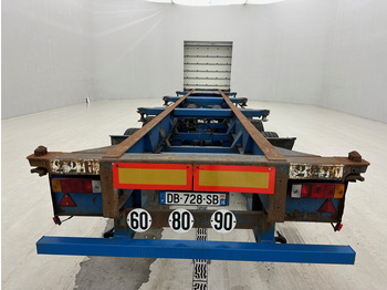 Fruehauf Skelet 2 x 20-30-40 ft - Semi-remorque porte-conteneur/ Caisse mobile: photos 5