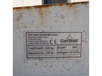 Accessoire pour Matériel de manutention Carl Stahl Battery change hook: photos 4