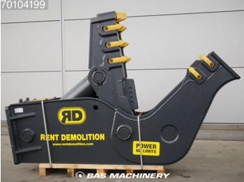Cisaille de démolition RENT DEMOLITION D23 New pulveriser - suit 30-45 ton excavator - crusher