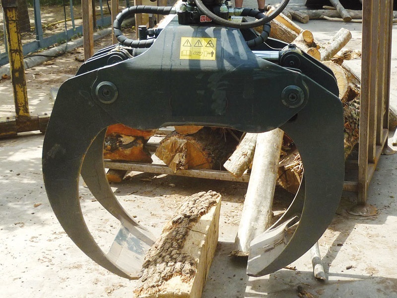 Grappin pour Engins de chantier neuf DEMOQ DP200 Log Grab  3160 kg: photos 4
