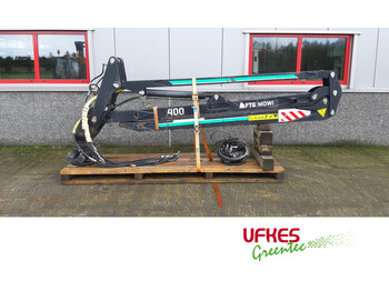 Grue auxiliaire Mowi 400 houtkraan, Holzkran