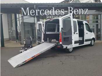 Minibus, Transport de personnes Mercedes-Benz Sprinter 214 CDI 7G Krankentransport Stuhl: photos 1
