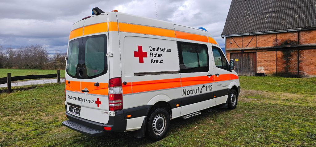 Minibus, Transport de personnes Mercedes-Benz Sprinter 316 Rettungswagen RTW KTW Ambulance: photos 5