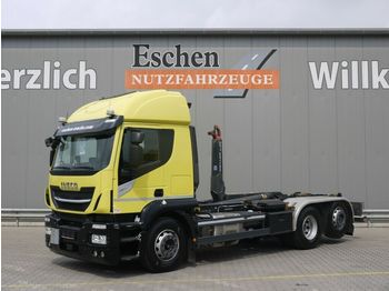 Camion ampliroll Iveco AT 260 SY/PS420*Meiller RS 21.65*Lift/Lenk*ACC