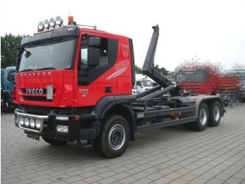 Camion ampliroll Iveco TRACKER AT260T50 6x4 Abrollkipper Meiller