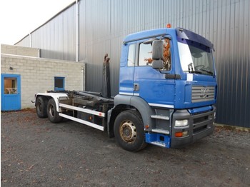 Camion ampliroll MAN TGA 26 410 GROS PONTS / BIG AXLES