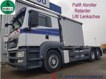 Camion ampliroll MAN TGA 26.480 Palift 15t. NL Retarder Deutscher LKW