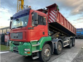 Camion ampliroll MAN TGA 35.390 8X4 MANUAL FULL STEEL EURO 3 + VDL HO