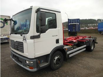 Camion ampliroll MAN TGL 12.180 BB, ABROLLKIPPER 7 TONE