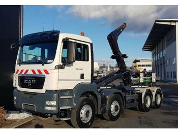 Camion ampliroll MAN TGS35.400 8x6 Meiller Hook truck