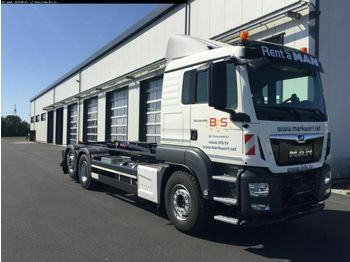 Camion ampliroll MAN TGS 26.460 6x2-4 BL Multilift , Hydr. UFS