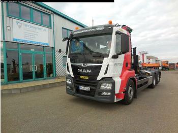 Camion ampliroll MAN TGS 26.500 6x2-2 BL Palfinger T20.65 + Recycling