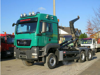 Camion ampliroll MAN TG-S 26.540 6x6 Abrollkipper Schalter, Meiller