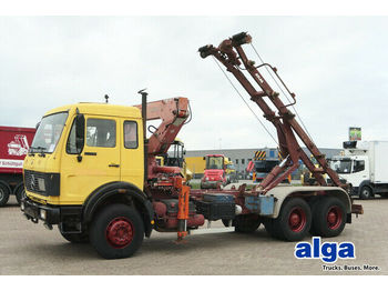 Camion ampliroll Mercedes-Benz 2228/2236/2628/6x4/Atlas Kran/Schalter/Blatt