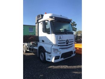 Camion ampliroll Mercedes-Benz 2551 Abroller 6x2 HIAB Multifift 21S61 Mietkauf möglich!