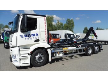 Camion ampliroll Mercedes-Benz Antos 2542L 6x2 Multilift XR21S,Lenkachse, Mietkauf möglich
