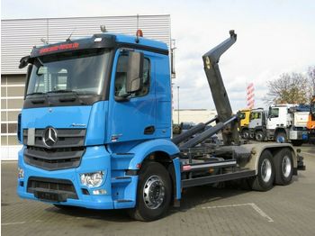 Camion ampliroll Mercedes-Benz Antos 2643 L 6x4 Abrollkipper Meiller RK 20.70