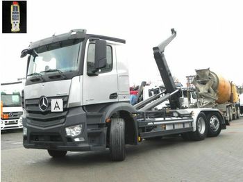Camion ampliroll Mercedes-Benz Antos 2745 6x2 Abrollkipper Meiller, Lift/Lenk