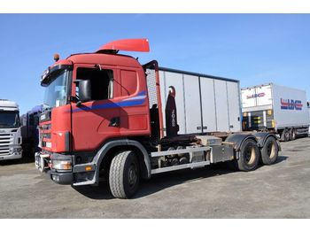 Camion ampliroll SCANIA 164 480
