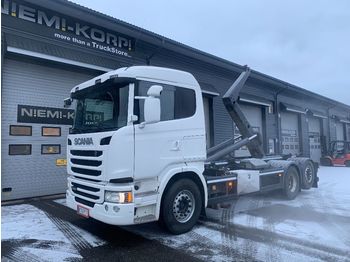 Camion ampliroll SCANIA G 490