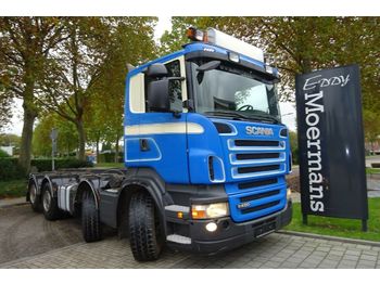 Camion ampliroll Scania R480 8x2 AP Achse