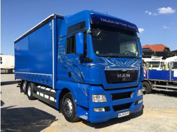 Camion bâche MAN TGX 26.440 E5 6x2 Firanka , Super stan