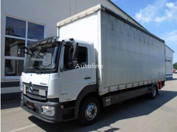 Camion bâche MERCEDES-BENZ Atego 1224L Plane + LBW Euro 6