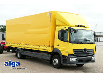 Camion bâche Mercedes-Benz 1218 l Atego, 8,1 m. lang, Euro 6, LBW, AHK!