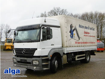 Camion bâche Mercedes-Benz 1833 L Axor, Klima, 2x Liegen, 6000mm lang, AHK