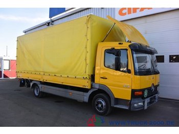 Camion bâche Mercedes-Benz Atego 818 L MBB LBW Schaltgetriebe AHK HA Luftge