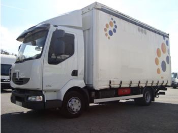 Camion bâche RENAULT MIDLUM 220.10 E5 (Tauliner)