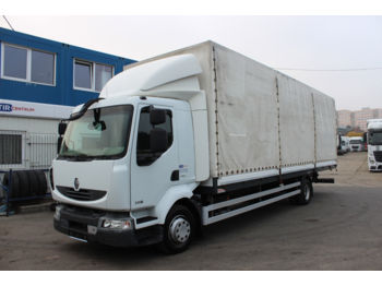 Camion bâche Renault MIDLUM 220.12 P 4x2 , WHEELS 70%