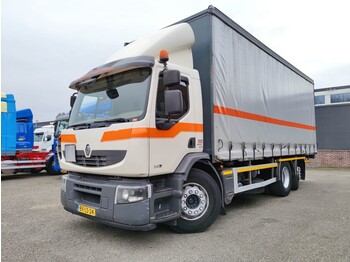 Camion bâche Renault PREMIUM 340.26 Daycab 6x2/4 Euro5 - BDF - KooiAap - (V430)
