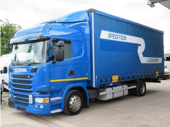 Camion bâche Scania G320 Euro6 Klima Retarder MEGA Jumbo AHK