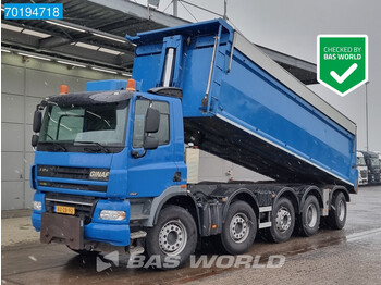 Ginaf X5250 S 10X4 NL-Truck Standklima Big-Axle Liftachse EEV - camion benne