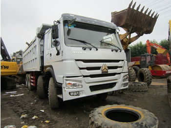 Camion benne HOWO 375 (12 Tyres used dumper for sale)