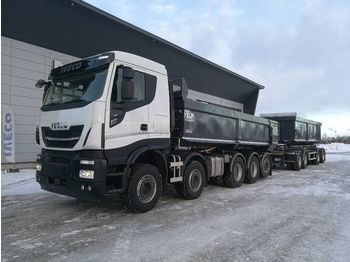 Camion benne IVECO X-Way AS 340X57 10x4 ELG aut.kasetti