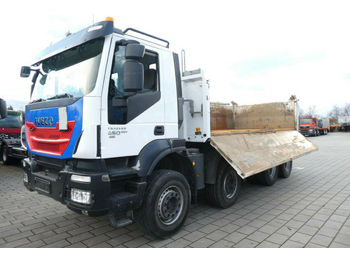 Camion benne Iveco EURO TRACKER AD340T450 4-Achs Kipper Bordmatik -