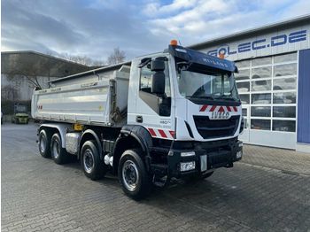 Camion benne Iveco TRAKKER 450 8x4 Euro 6 Kipper Bordmatic Meiller