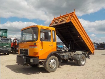 Camion benne MAN 12.136 (FULL STEEL SUSPENSION)