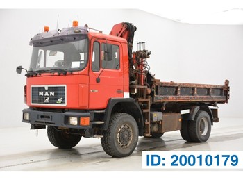 Camion benne MAN 18.232 - 4x4