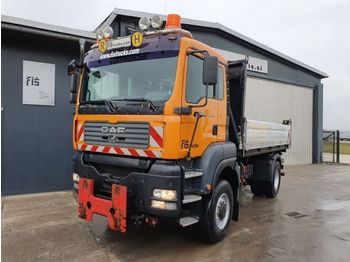 Camion benne MAN 18.360 BL 4X4 tipper