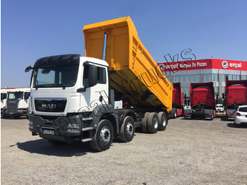 Camion benne MAN 2015 TGS 41.480 E5 8X4 AUTO AC HARDOX TIPPER
