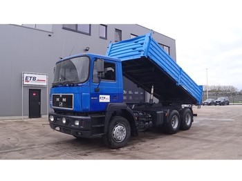 Camion benne MAN 26.403 (FULL STEEL SUSPENSION / 6X4 / 10 TIRES / EURO2)