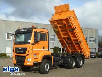 Camion benne MAN 26.440 BL TGS 6x6, Allrad, Bordmatik, Meiller.