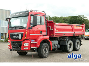 Camion benne MAN 26.440 TGS, 6x4, Bordmatik, Schalter, Klima, AHK