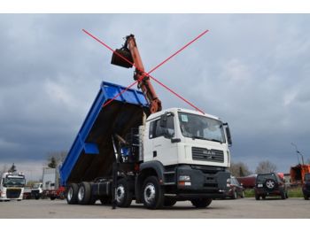 Camion benne MAN 32.360 TGA 8x4