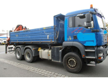 Camion benne MAN TGA 26:4806x4BB MEILLER 3-S-Kipp+ATLAS absattelb